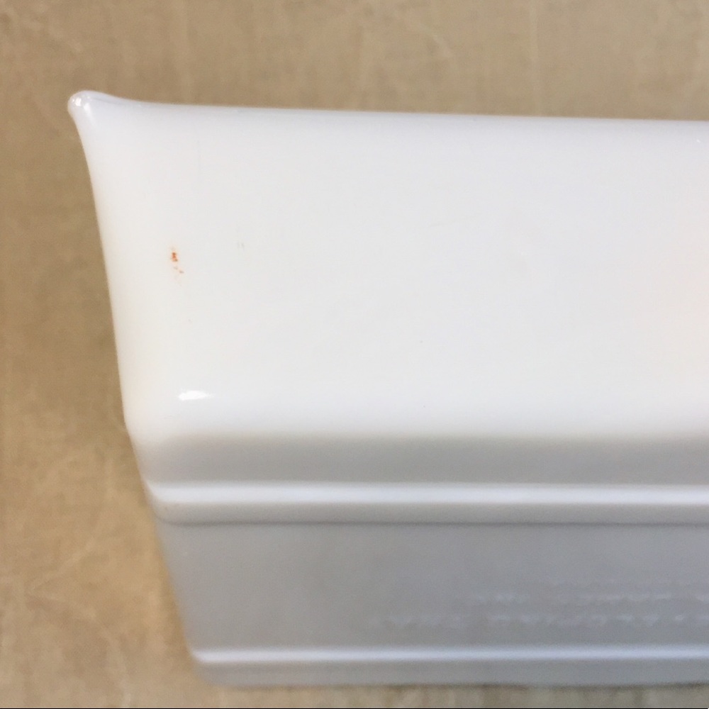 Vintage Milk Glass Photo Developing Tray Burke & James - Picture 11 of 12
